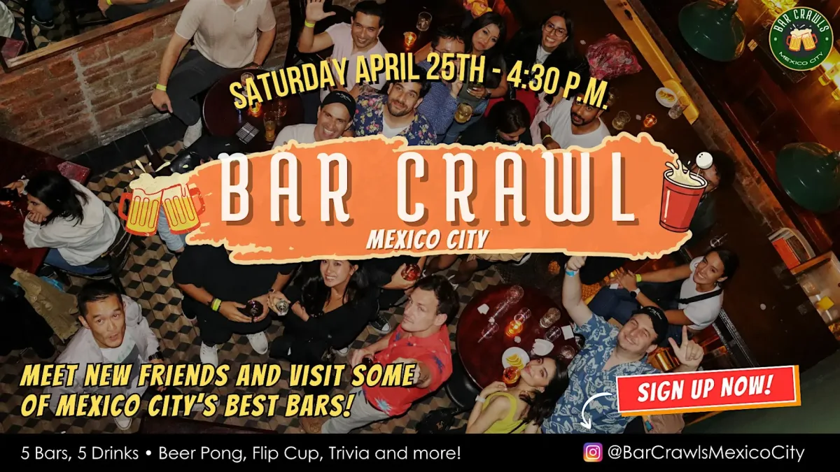 Bar Crawl in Mexico City! (Roma/Condesa)